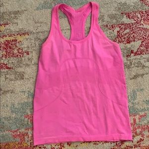 Lululemon Pink swiftly tank